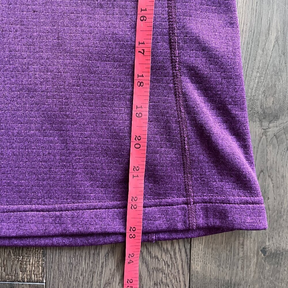 Columbia 1/4 Zip Fleece Pullover Purple Size S Lightweight Cozy Layering Top - Picture 5 of 5